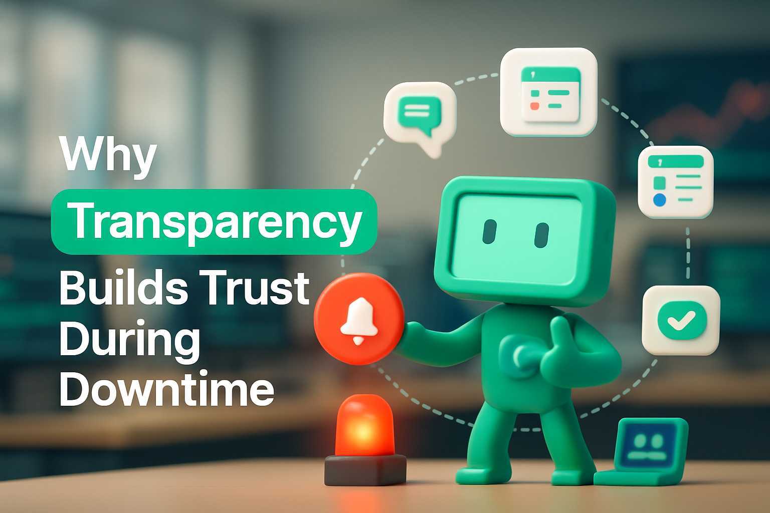 Useful uncertainty beats polished certainty during downtime